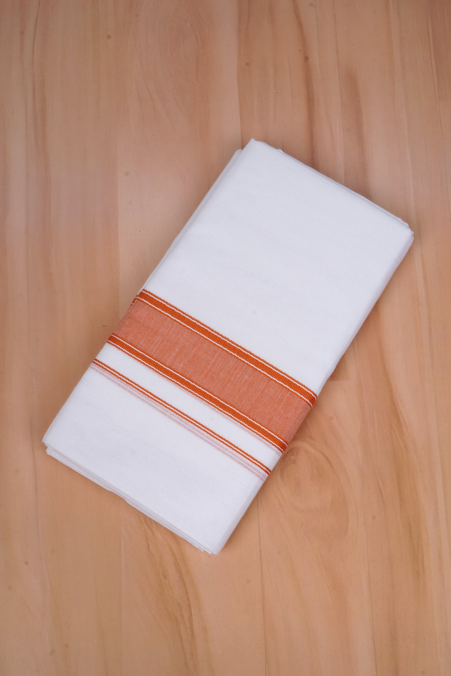 FCD-527 W/D DHOTI 3.80 MTR-Light Orange