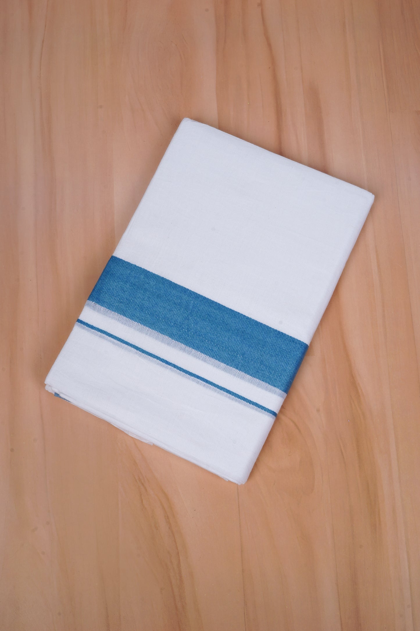 FCD-596 W/D DHOTI 3.80 MTR - Blue