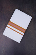 FD-172 W/D DHOTI 3.80 MTR - Brown