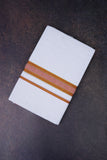 FD-172 W/D DHOTI 3.80 MTR - Brown