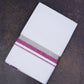 FD-168 W/D DHOTI 3.80 MTR-Dark Pink