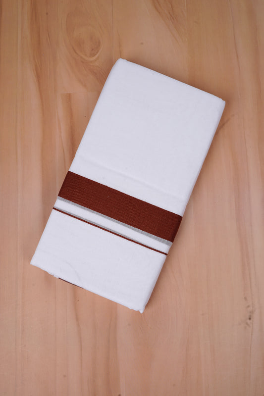 FCD-366 W/D DHOTI 3.80 MTR-Maroon