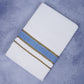 Feather Finish Cotton 2929 W/D Dhothie 3.80 MTR - Blue