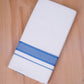 FCD-471 W/D DHOTI 3.80 MTR - Blue