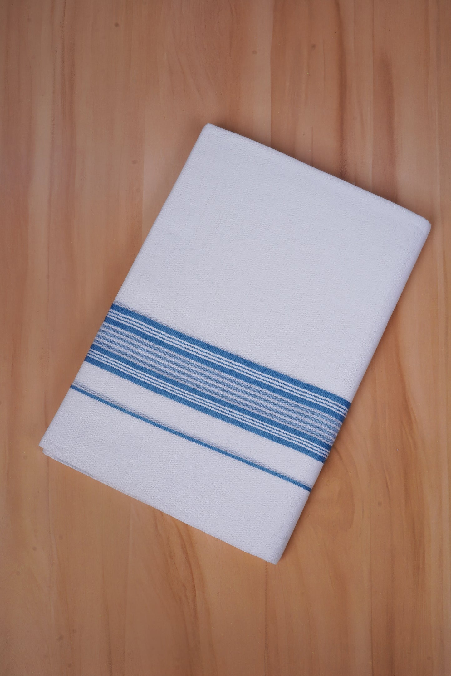 FCD-576 W/D DHOTI 3.80 MTR - Light Blue