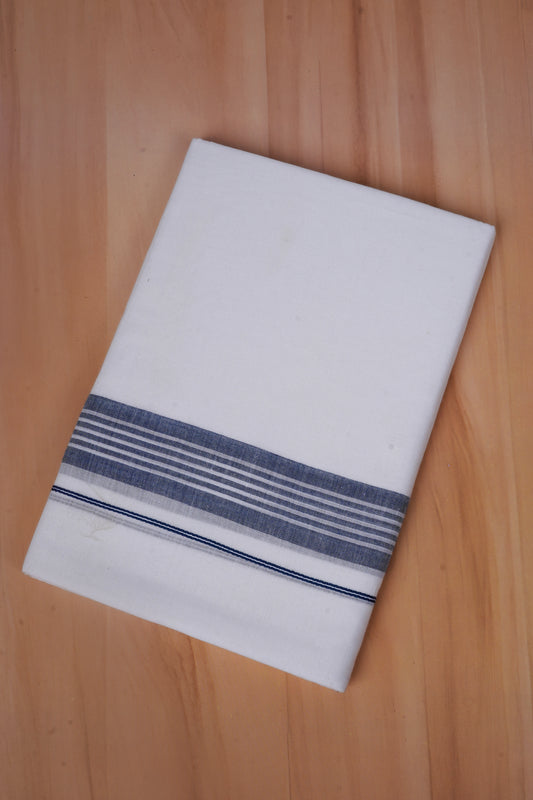 FCD-466 W/D DHOTI 3.80 MTR - Blue