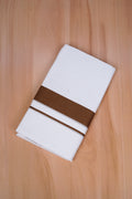 FCD-76 W/D DHOTI 3.80 MTR-Brown