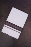 FD-166 W/D DHOTI 3.80 MTR-Dark Brown