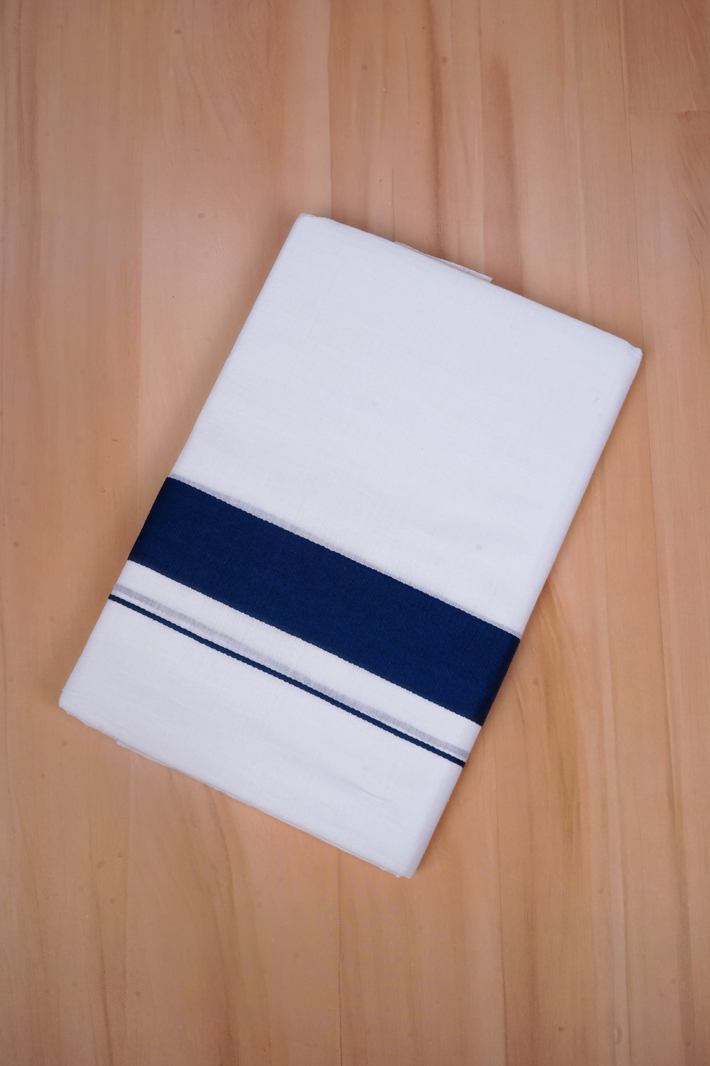 FCD-596 W/D DHOTI 3.80 MTR - Blue
