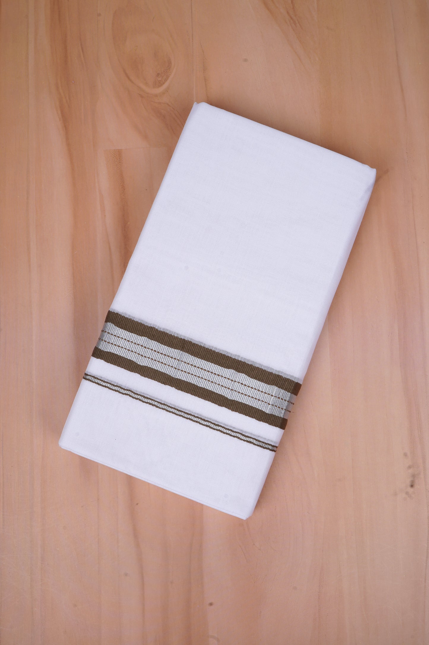 FCD-565 W/D DHOTI 3.80 MTR - Brown