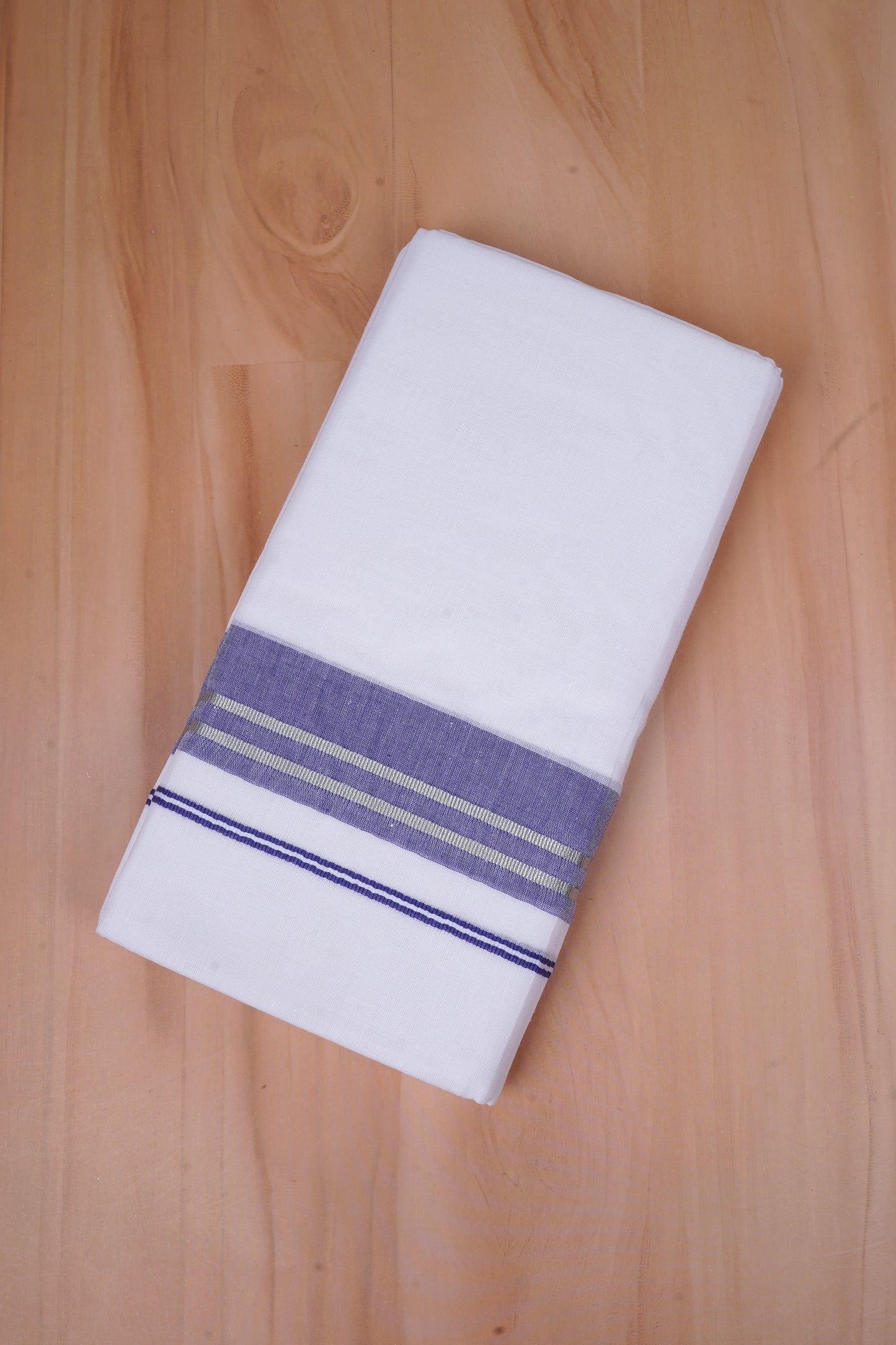 FCD-526 W/D DHOTI 3.80 MTR-Purple