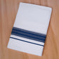 FCD-603 W/D DHOTI 3.80 MTR - Blue