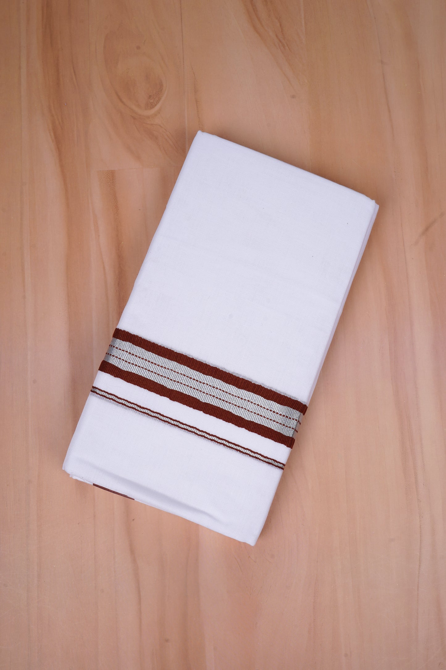 FCD-565 W/D DHOTI 3.80 MTR - Dark Brown