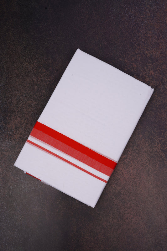 FD-155 W/D DHOTI 4.00 MTR-Red