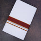 FD-200 W/D DHOTI 3.80 MTR-Dark Brown