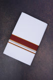 FD-200 W/D DHOTI 3.80 MTR-Dark Brown