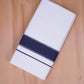 FCD-487 W/D DHOTI 3.80 MTR-Blue