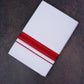 FD-177 W/D DHOTI 3.80 MTR-Red
