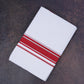 FD-167 W/D DHOTI 3.80 MTR-Red