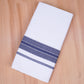 FCD-429 W/D DHOTI 3.80 MTR- Blue
