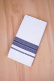 FCD-429 W/D DHOTI 3.80 MTR- Blue