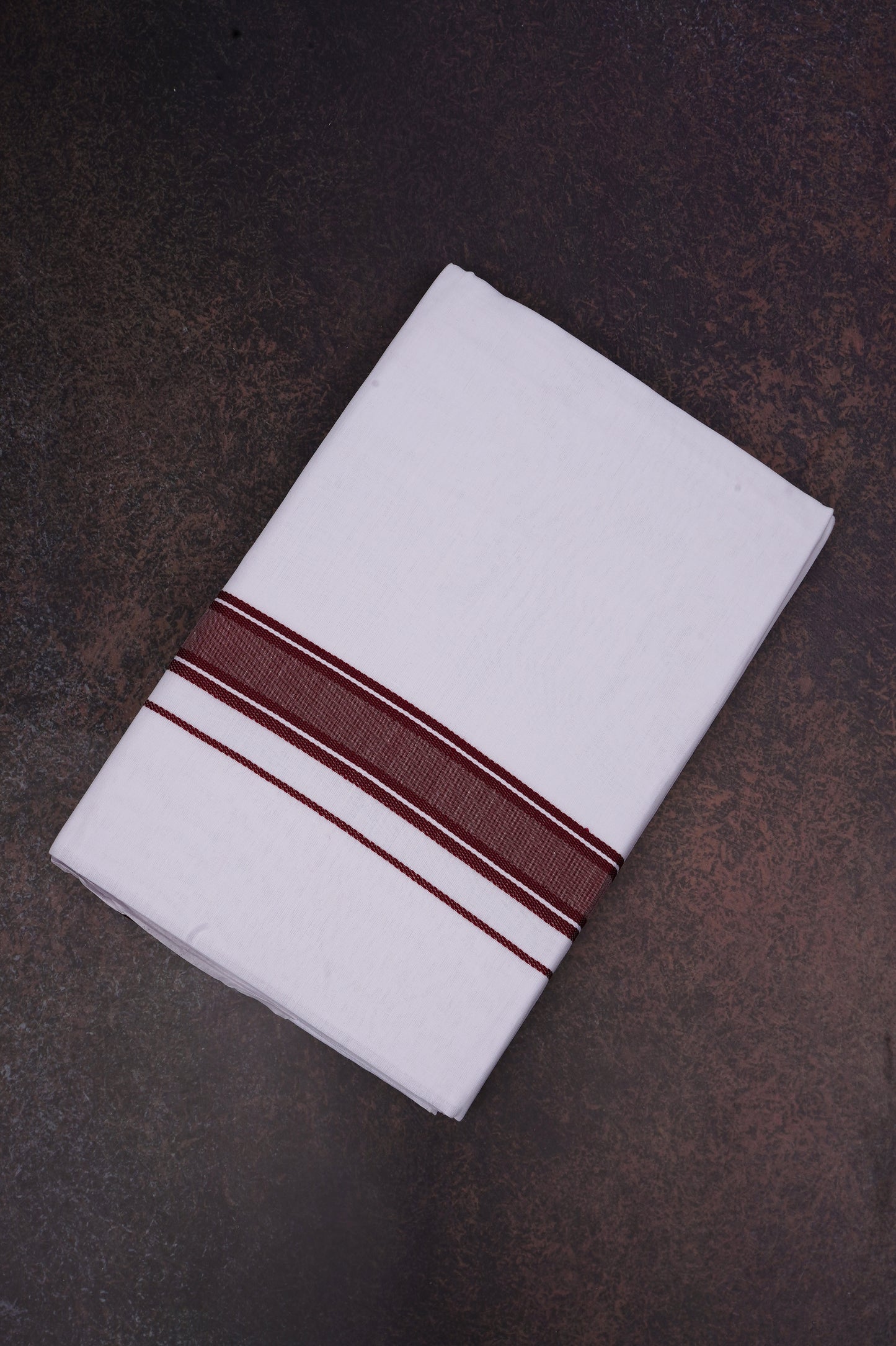 FD-116 W/D DHOTI 3.80 MTR-Maroon