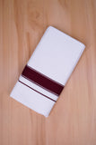 FCD-487 W/D DHOTI 3.80 MTR-Dark Maroon