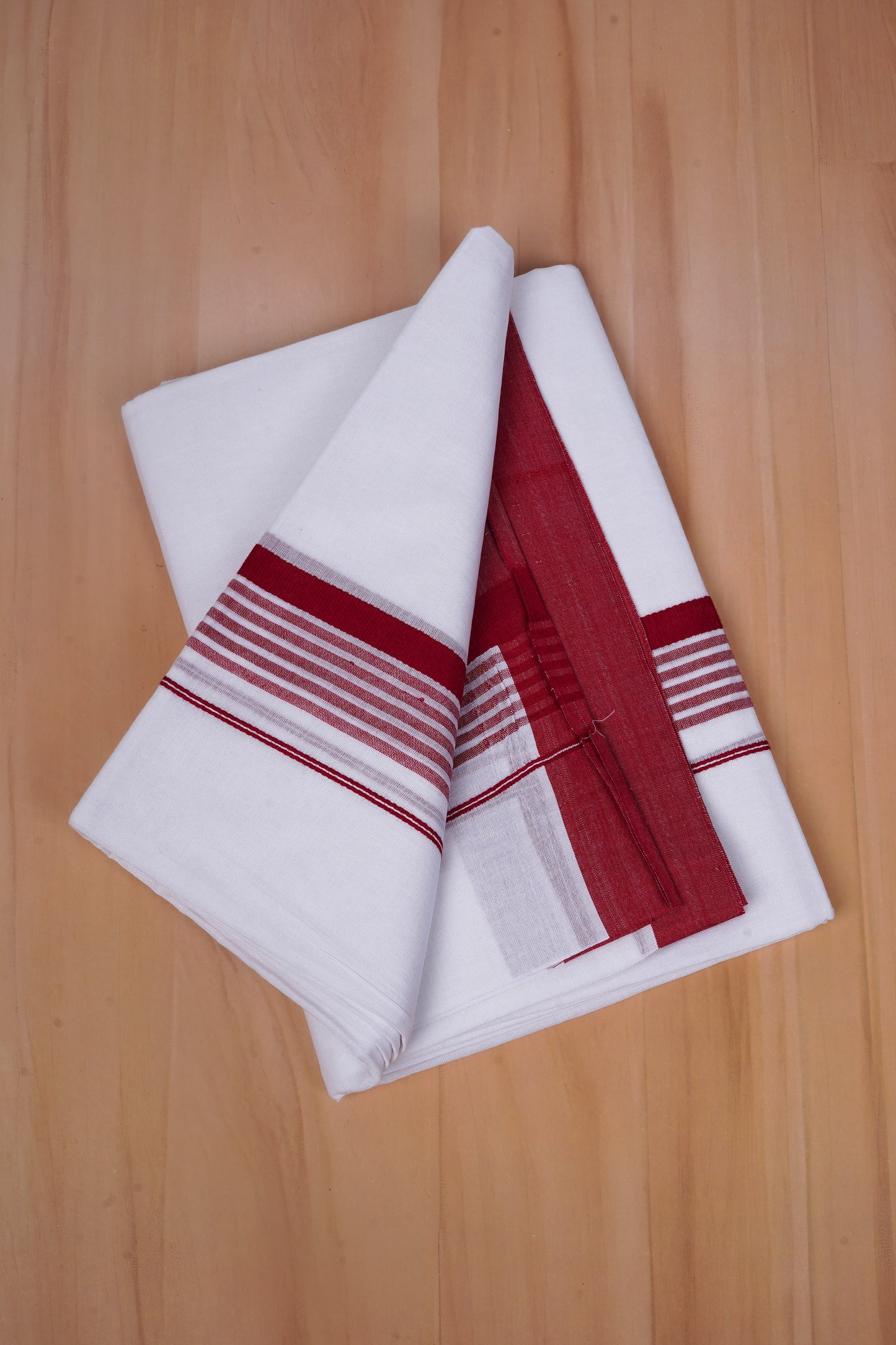 FCD-575 W/D DHOTI 3.80 MTR - Dark Pink