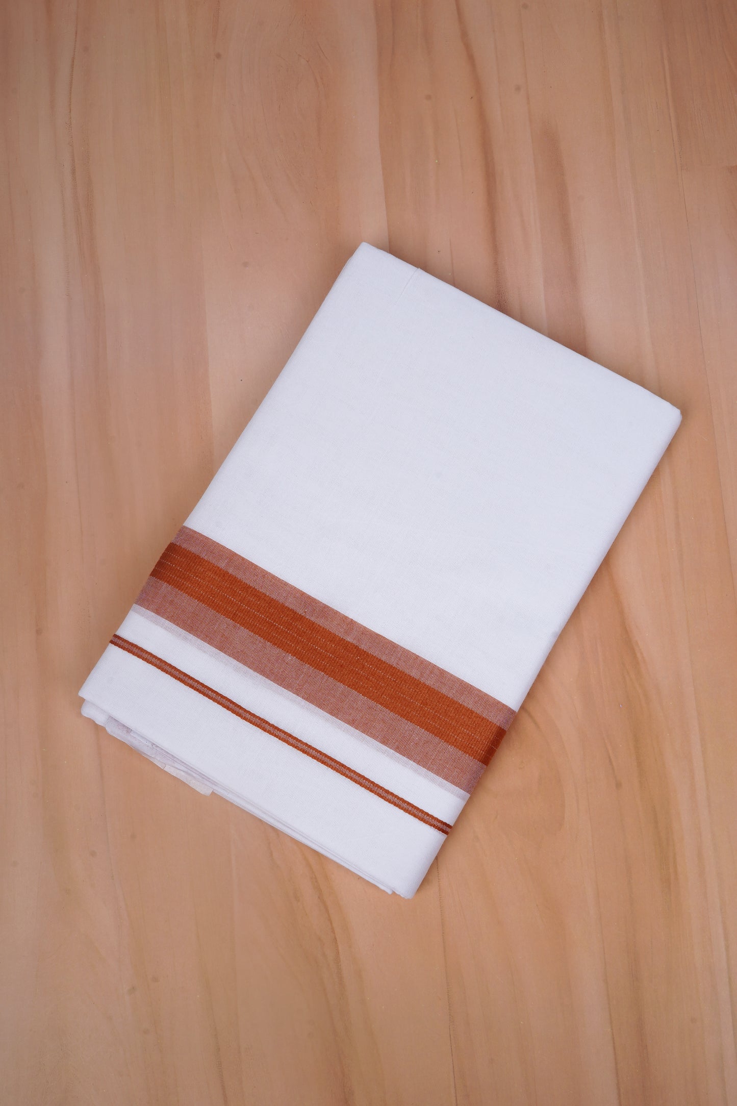FCD-598 W/D DHOTI 3.80 MTR - Dark Brown