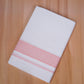 FCD-494 W/D DHOTI 3.0 MTR - Light Pink