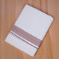 FCD-512 W/D DHOTI 3.80 MTR - Light Brown
