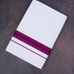 FD-177 W/D DHOTI 3.80 MTR-violet