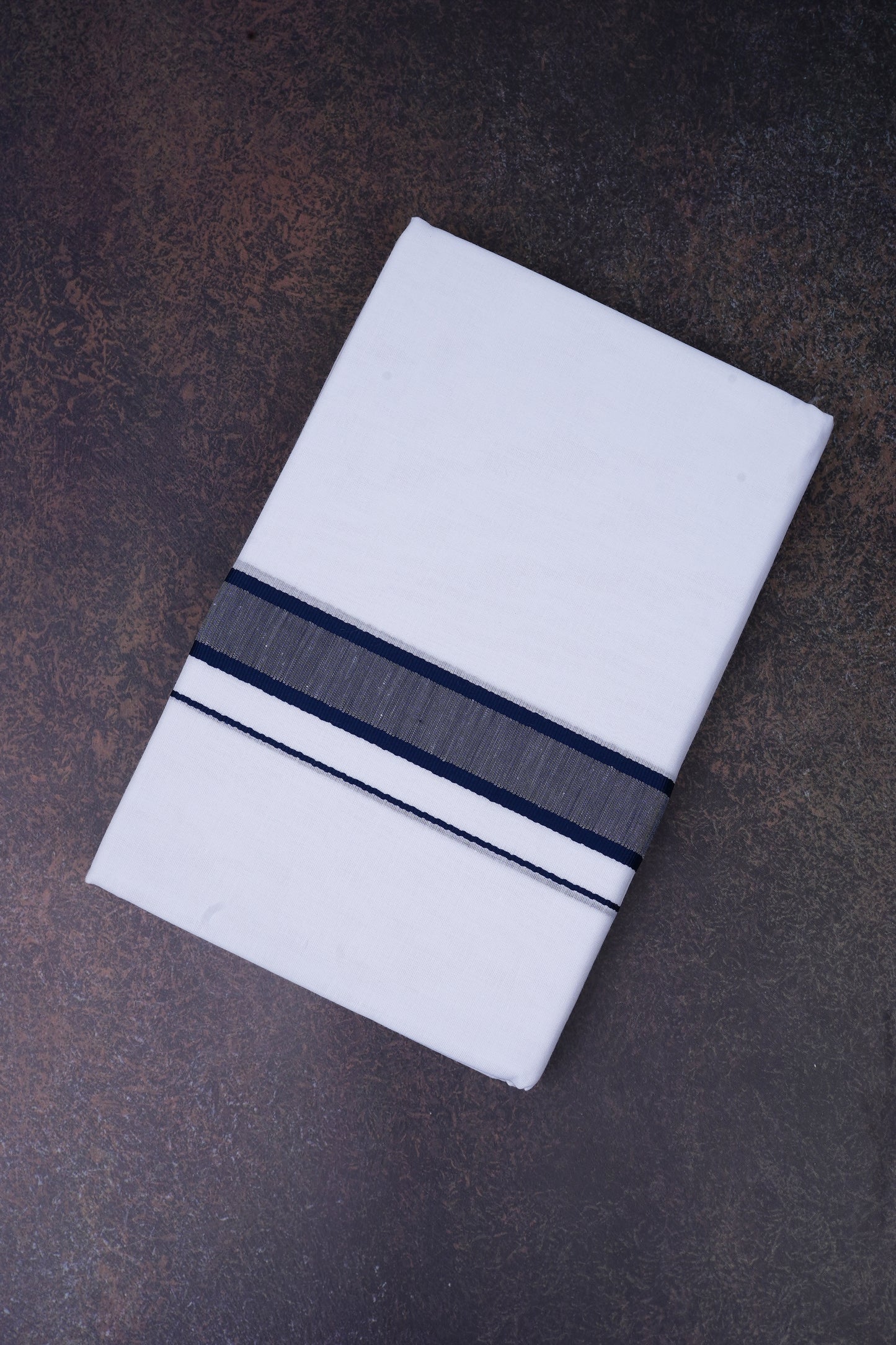 FD-91 W/D DHOTI 3.80 MTR-Dark Blue