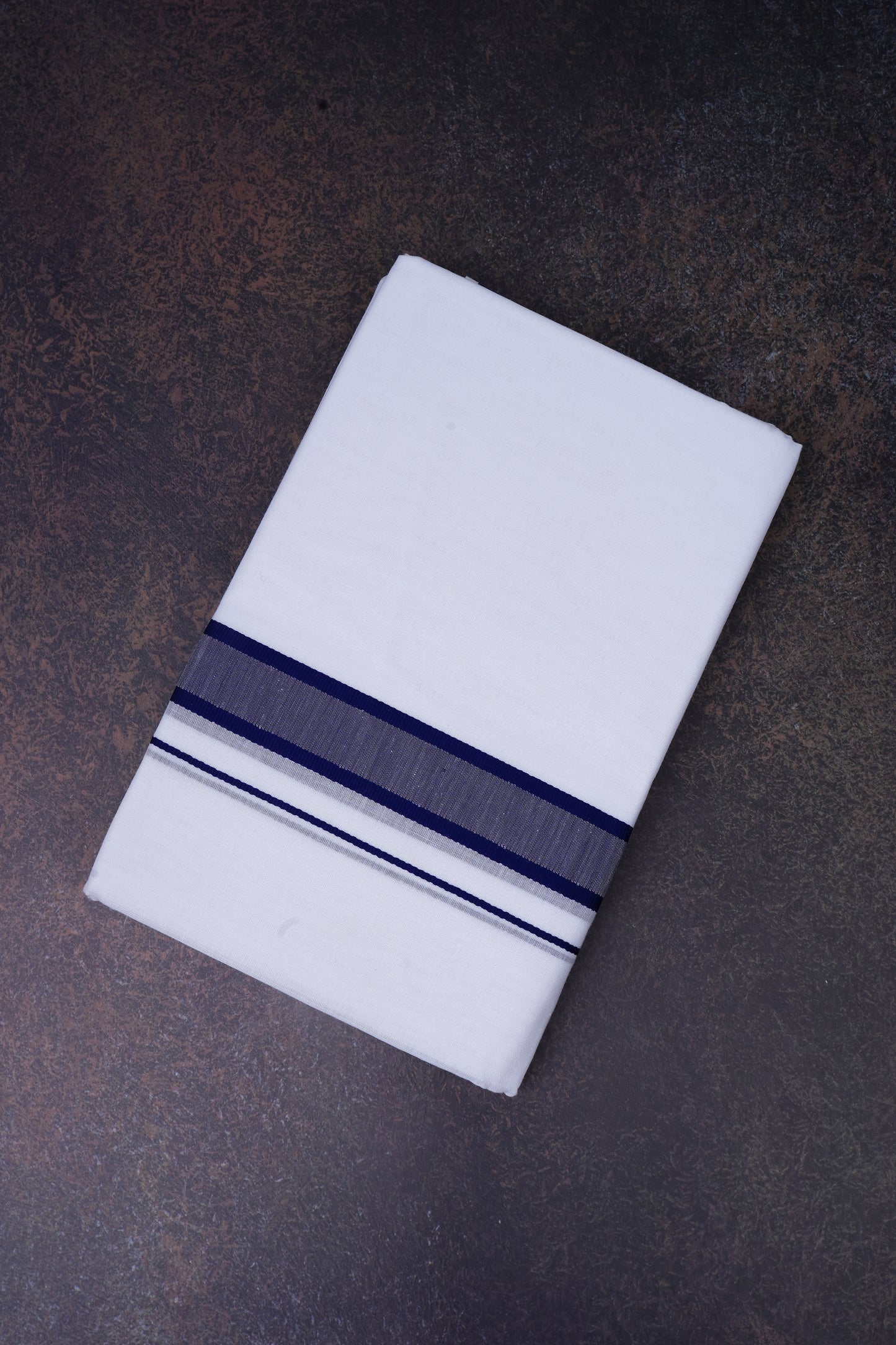 FD-91 W/D DHOTI 3.80 MTR-Dark Blue