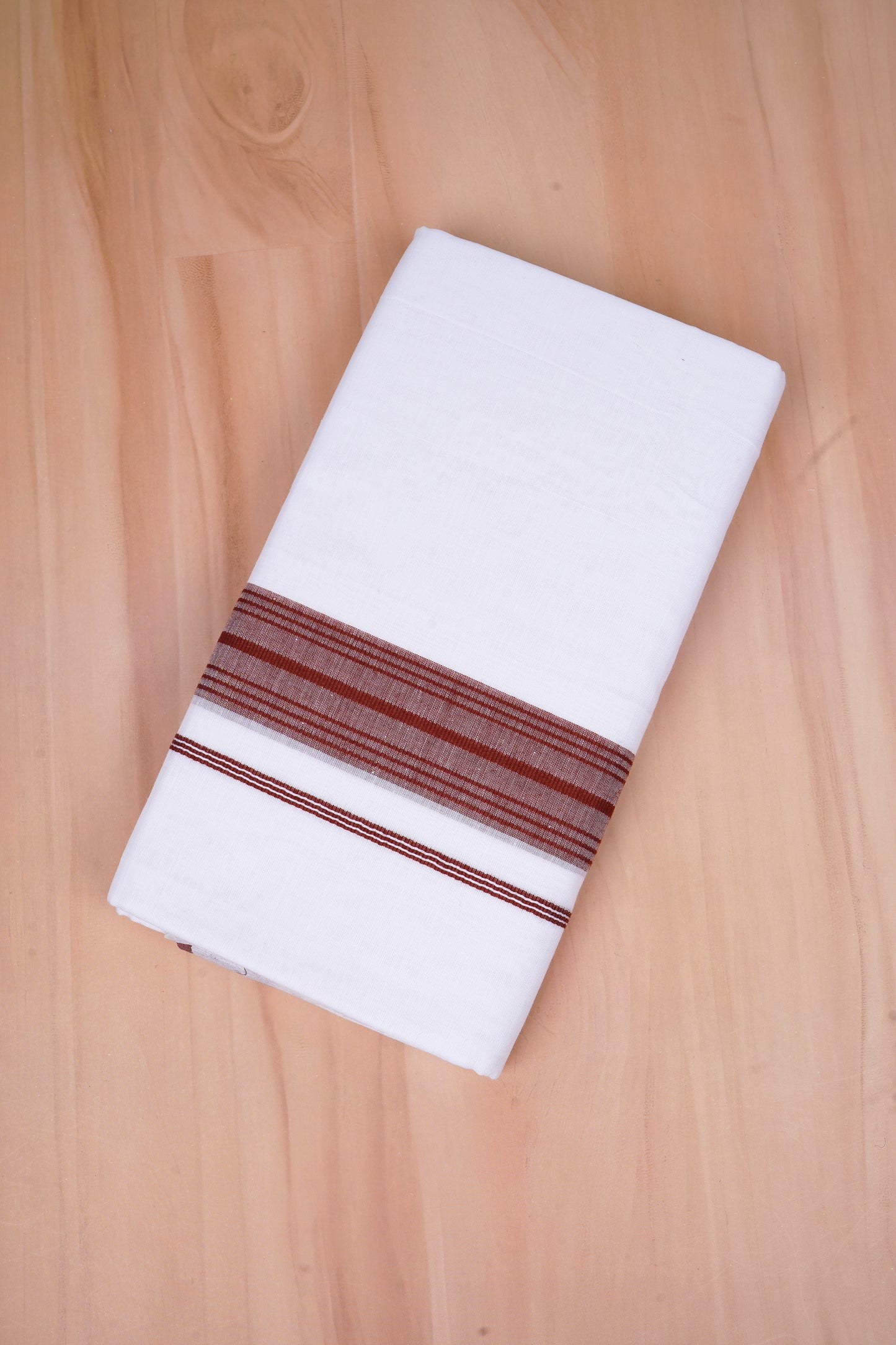 FCD-429 W/D DHOTI 3.80 MTR- Brown
