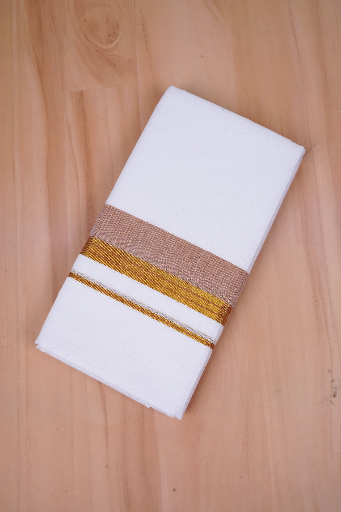 FCD-528 W/D DHOTI 3.80 MTR-Brown