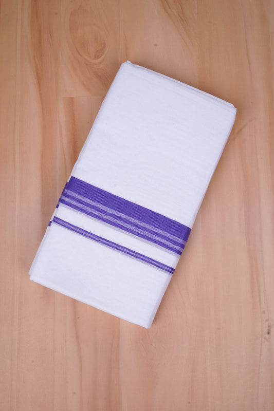 FCD-503 W/D DHOTI 3.80 MTR-Purple