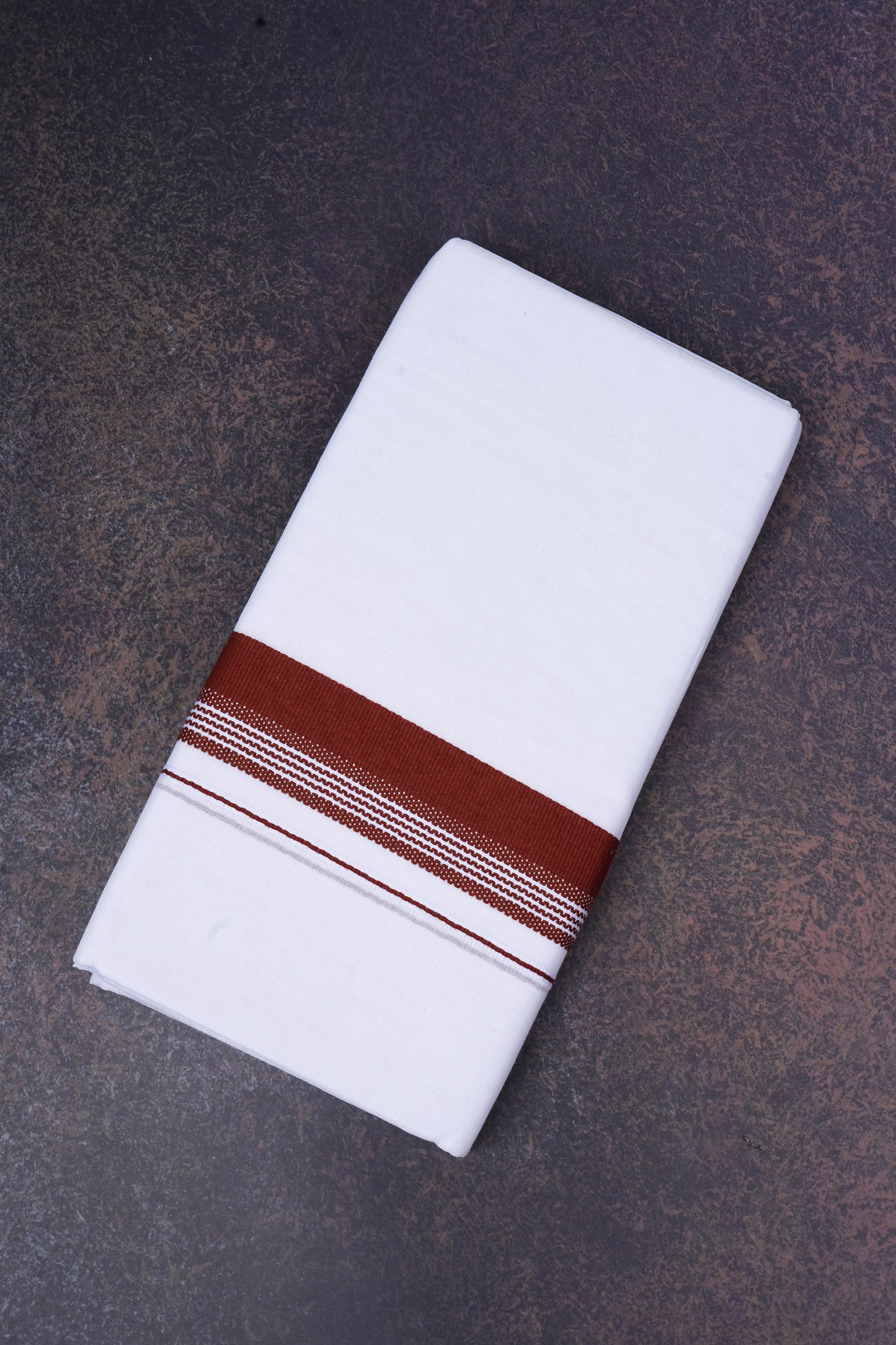 FCD-362 W/D DHOTI 3.80 MTR-Maroon
