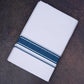 FD-167 W/D DHOTI 3.80 MTR-Blue