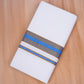 Gold Max W/S Dhoti 2.00 MTR - Sky Blue
