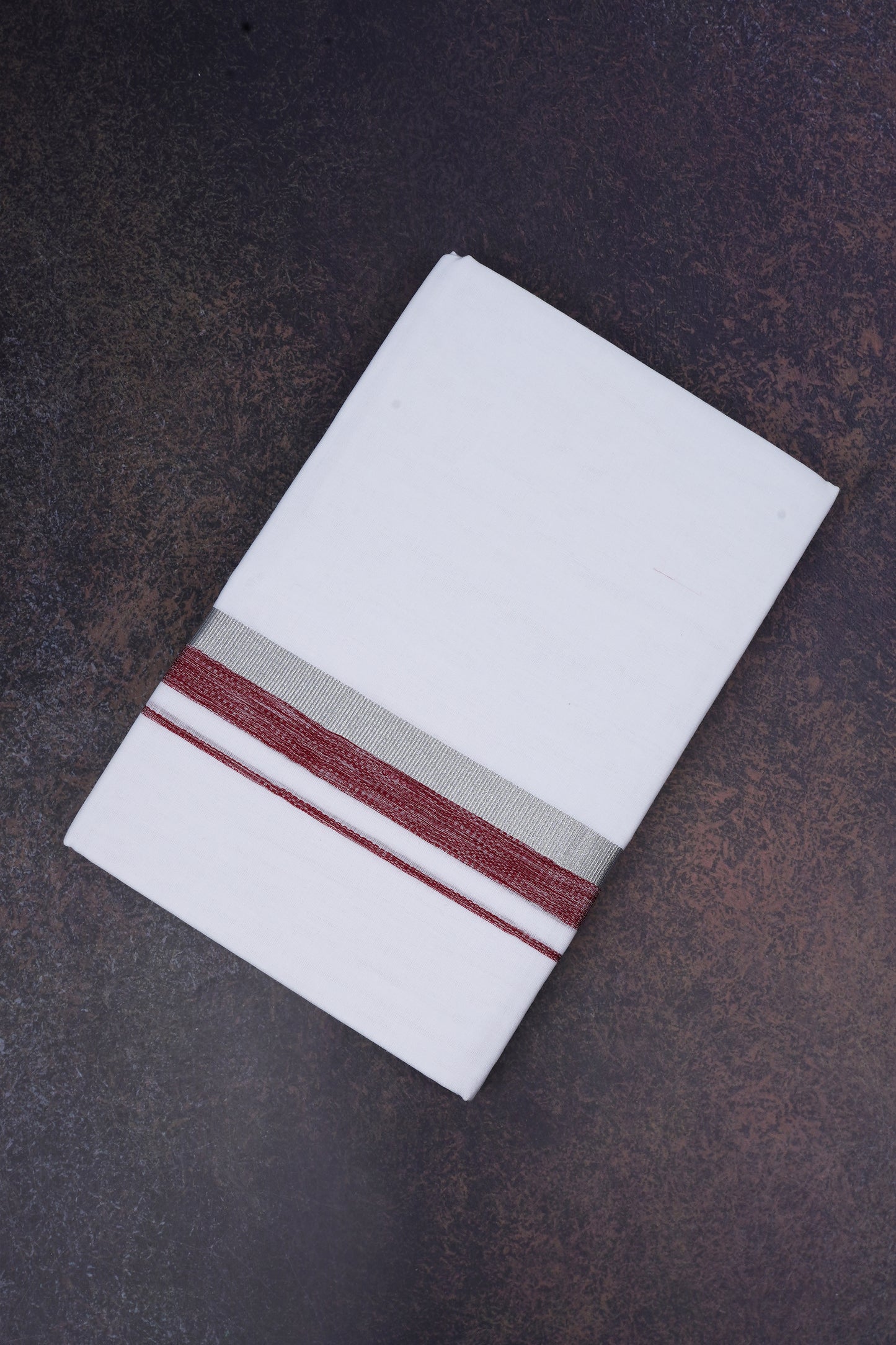 FD-168 W/D DHOTI 3.80 MTR-Maroon