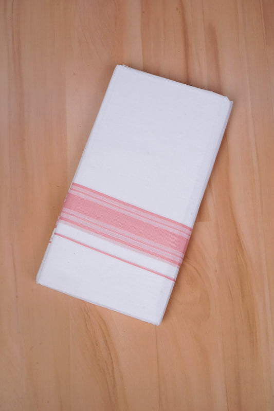 FCD-416 W/D DHOTI 3.80 MTR - Light Pink