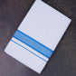 FD-91 W/D DHOTI 3.80 MTR-Blue