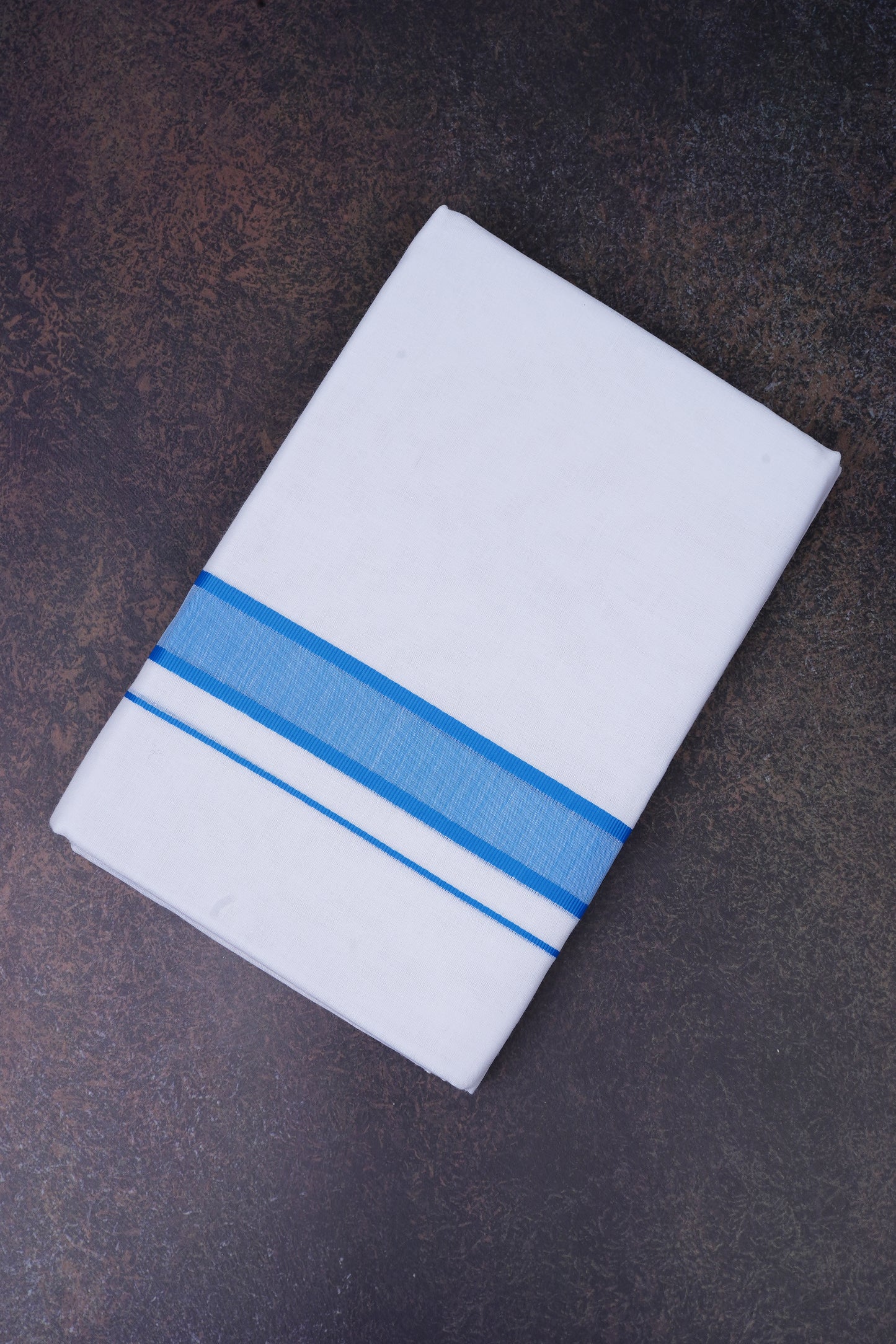 FD-91 W/D DHOTI 3.80 MTR-Blue