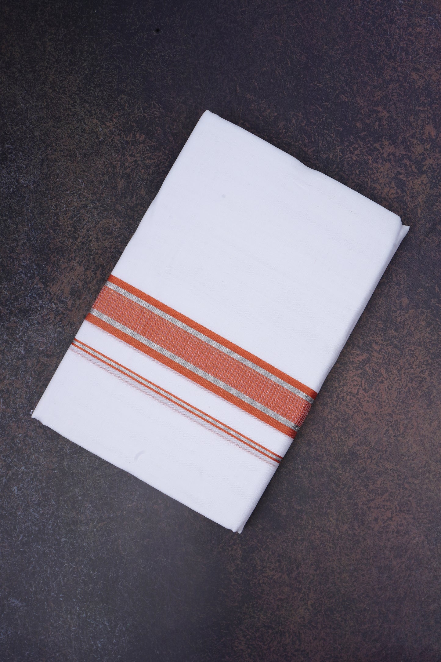 FD-167 W/D DHOTI 3.80 MTR-Orange