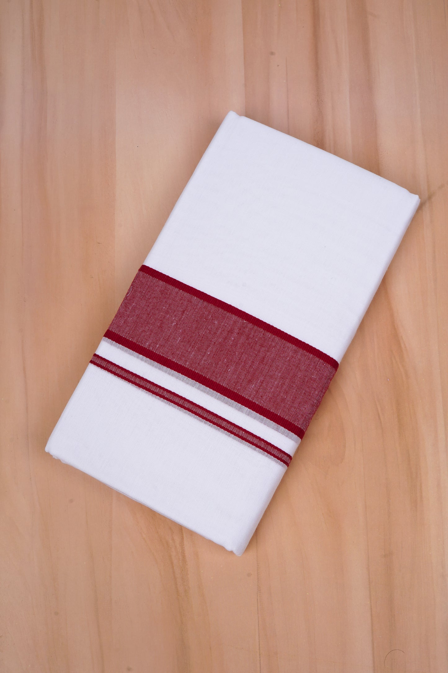 FCD-335 W/D DHOTI 3.80 MTR - Maroon
