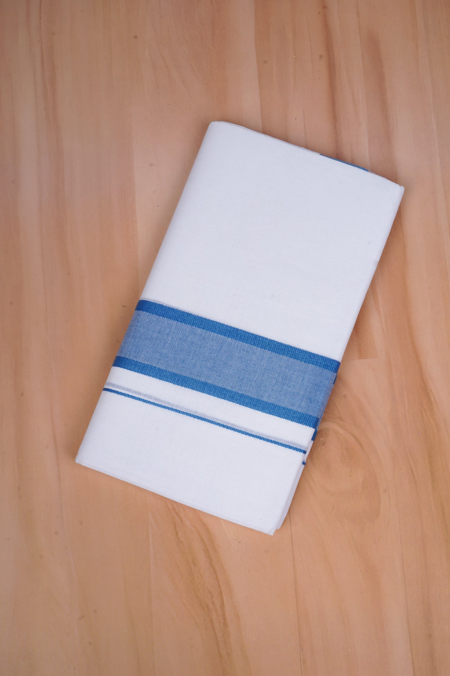 FCD-615 W/D DHOTI 3.80 MTR - Blue