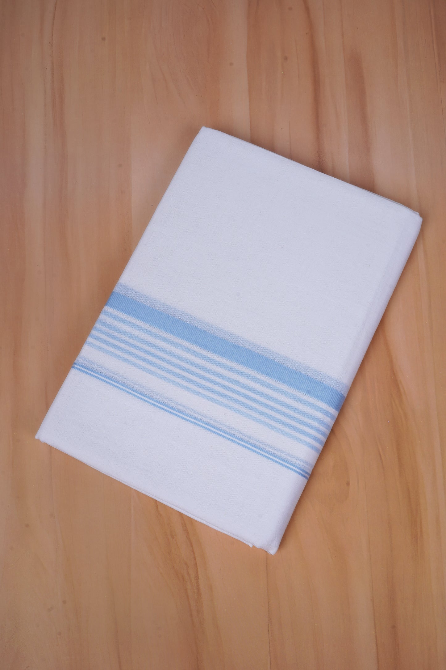 FCD-575 W/D DHOTI 3.80 MTR - Sky Blue