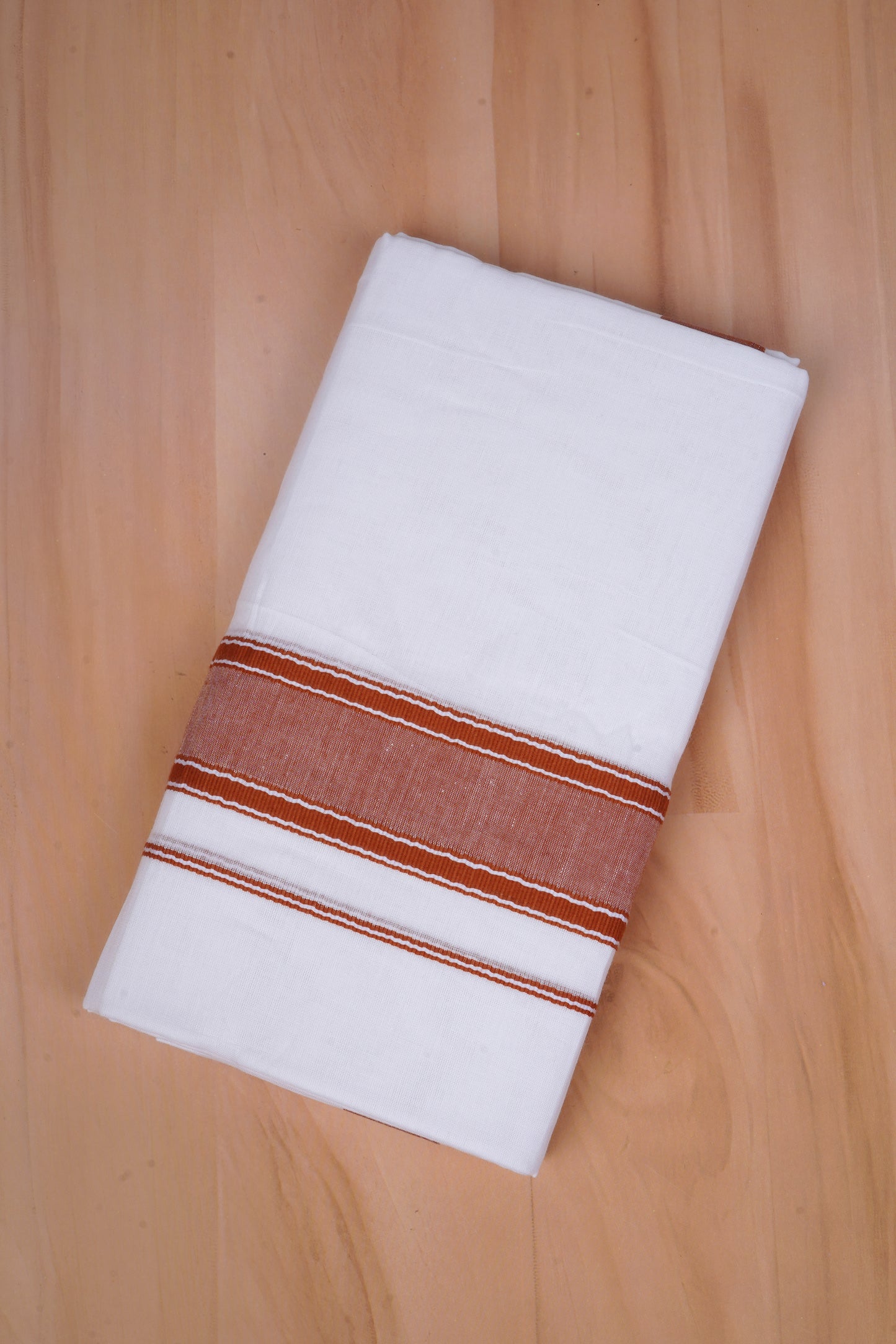 FCD-527 W/D DHOTI 3.80 MTR-Brown