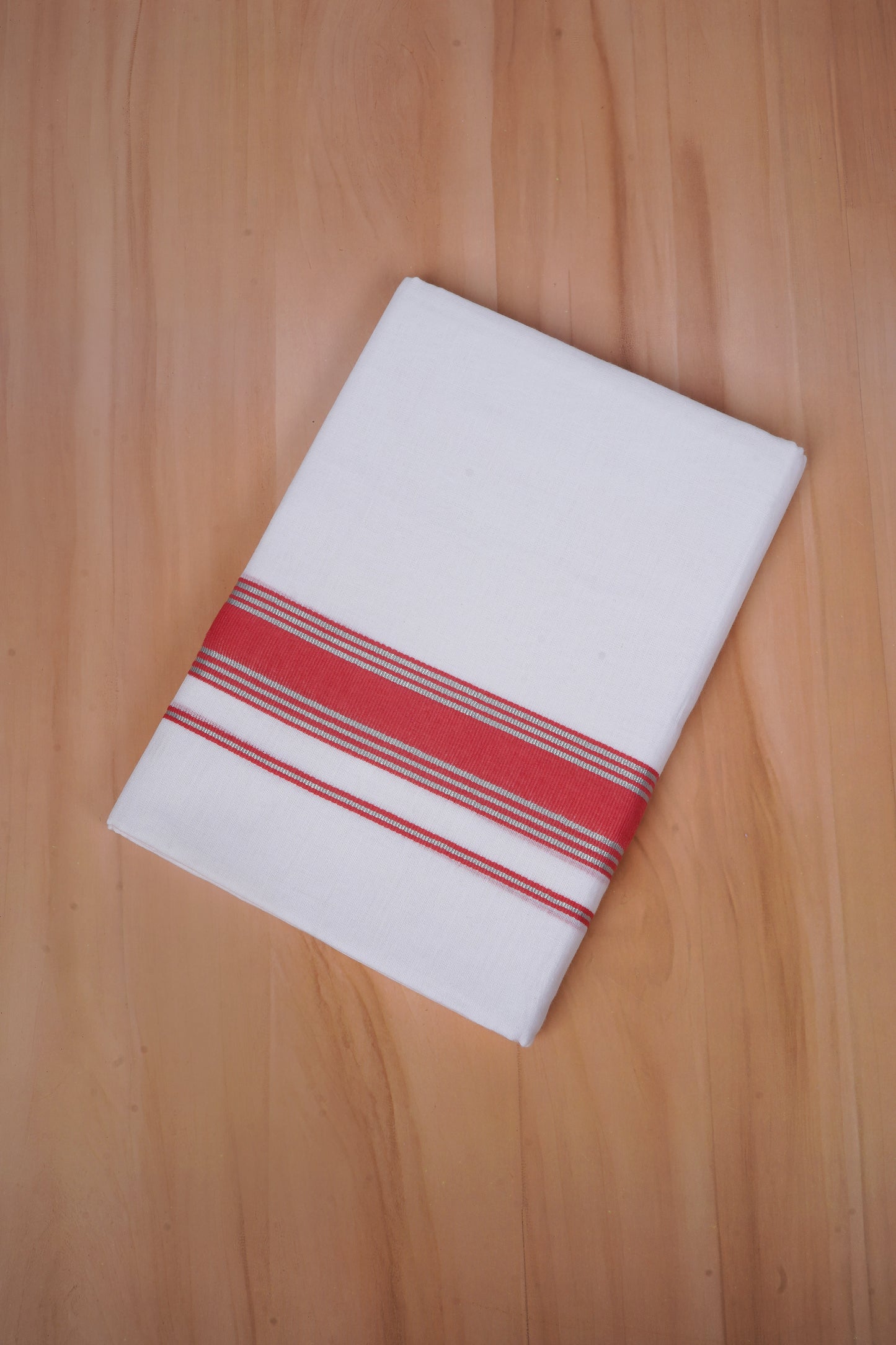 FCD-590 W/D DHOTI 3.80 MTR - Red